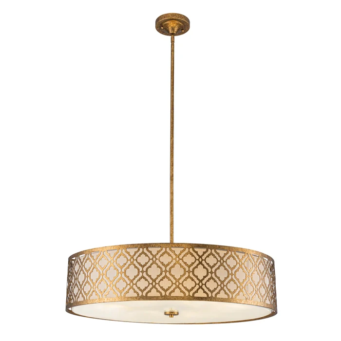 Lucas + McKearn Arabella Extra Large Pendant in Hand-Finished Gold