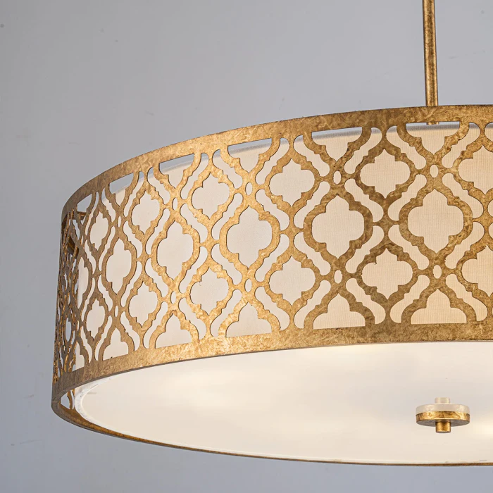 Lucas + McKearn Arabella Extra Large Pendant in Hand-Finished Gold