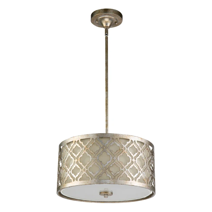 Lucas + McKearn Arabella Medium Pendant in Antique Silver 