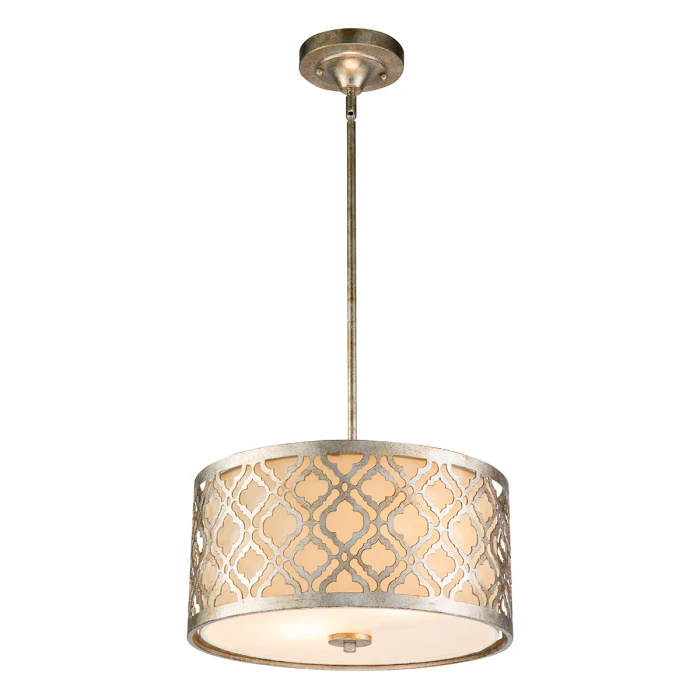 Lucas + McKearn Arabella Medium Pendant in Antique Silver 