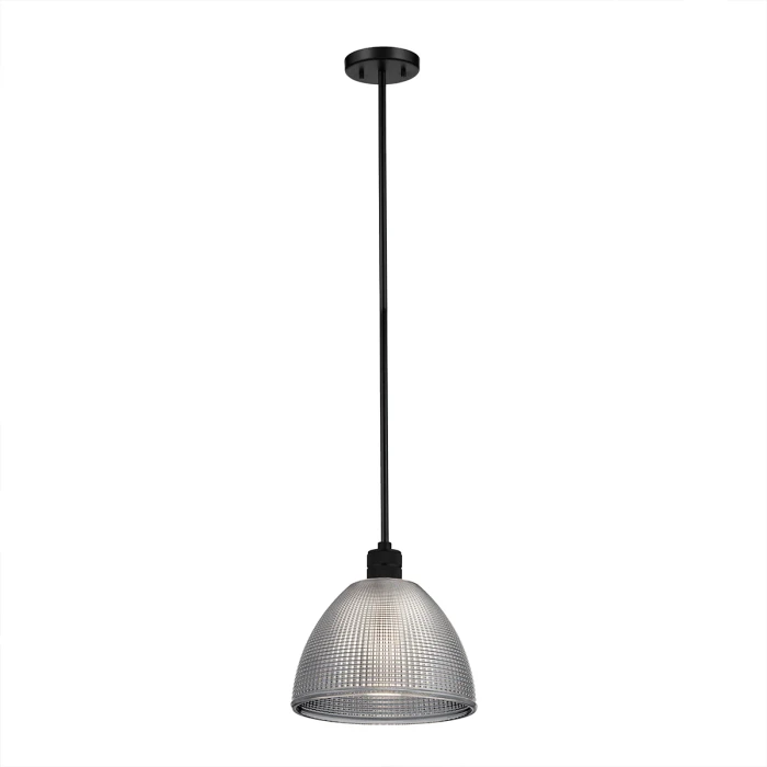 Lucas + McKearn Hampstead 1 Light Duo-Mount Pendant in Black