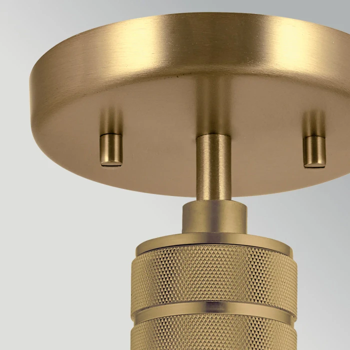 Lucas + McKearn Hampstead 1 Light Duo-Mount Pendant - Brass 