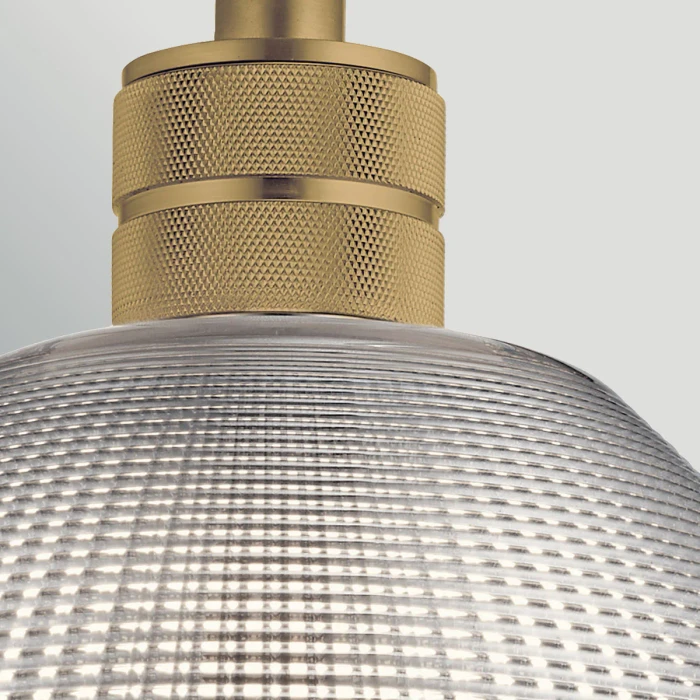 Lucas + McKearn Hampstead 1 Light Duo-Mount Pendant - Brass 