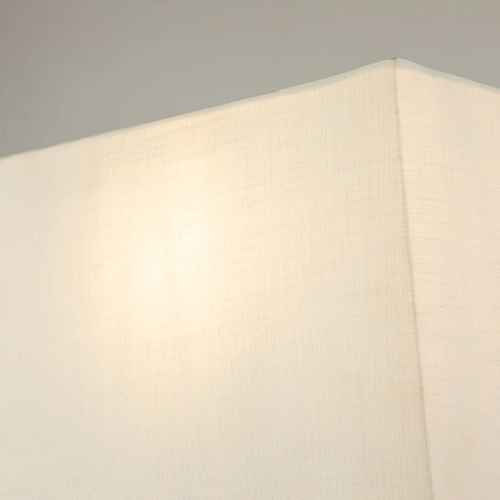  Lucas + McKearn Swirl Large 1-Light Sconce in Gold Leaf with Linen Shade