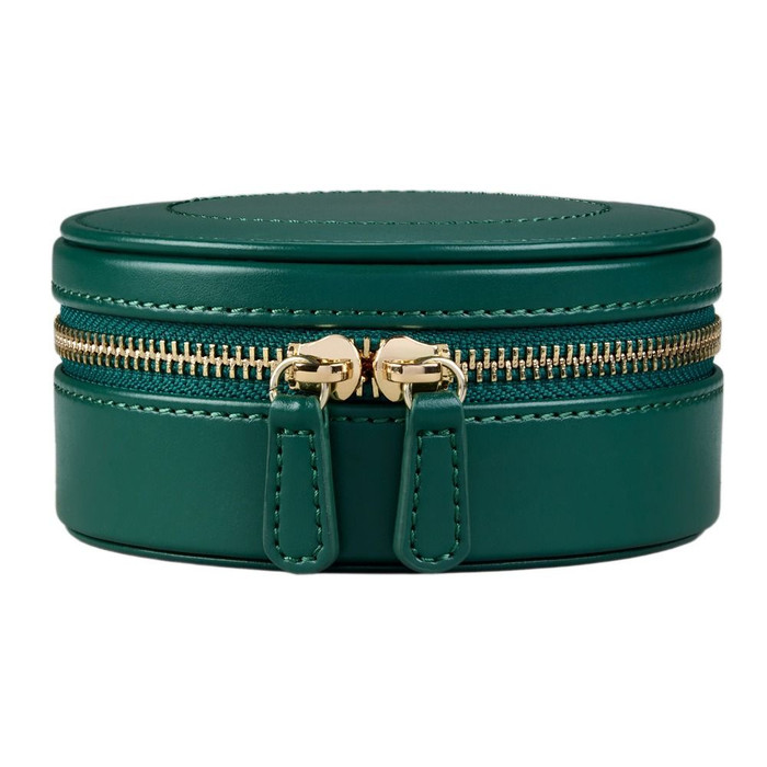 WOLF – WOLF x Fiona Howard Sophia Round Zip Case in Forest Green Fruit Botanical