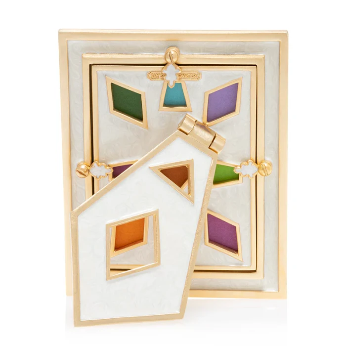 Jay Strongwater Abaculus Pyramid 3" x 4" Rainbow Picture Frame