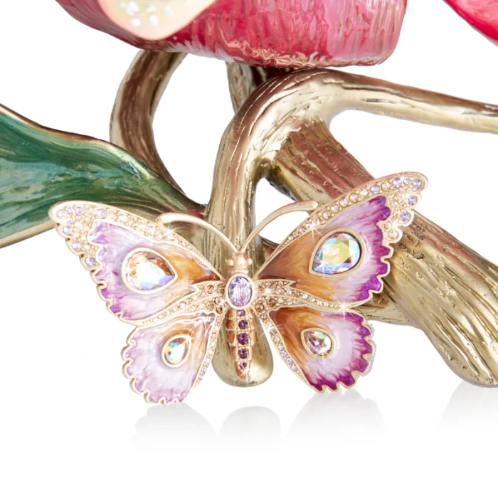 Jay Strongwater Sydney Large Flower Bowl - Flora