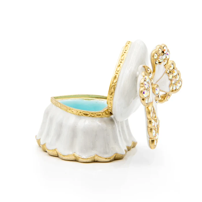 Jay Strongwater Emma Mini Heart Box