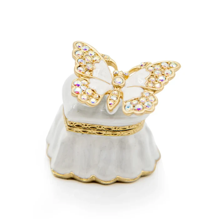 Jay Strongwater Emma Mini Heart Box