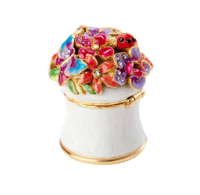 Jay Strongwater Cameryn Mini Bouquet Box