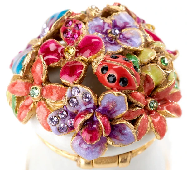 Jay Strongwater Cameryn Mini Bouquet Box