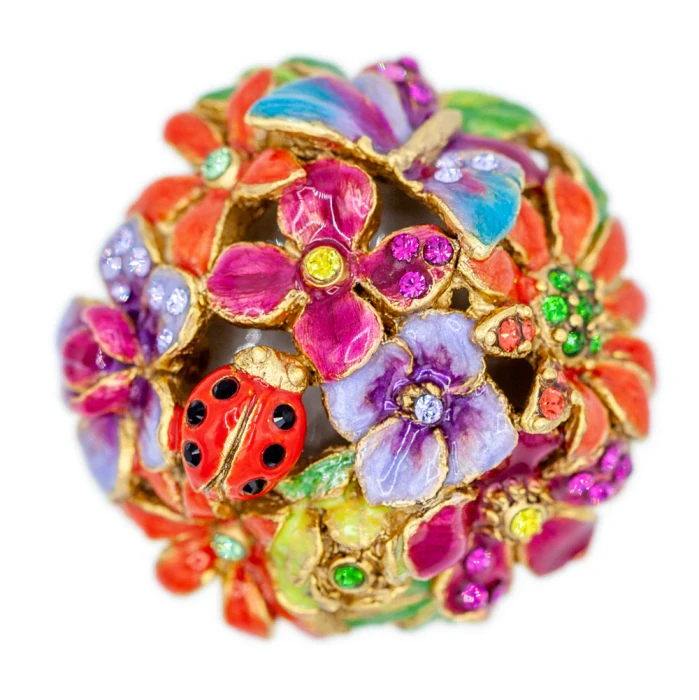 Jay Strongwater Cameryn Mini Bouquet Box