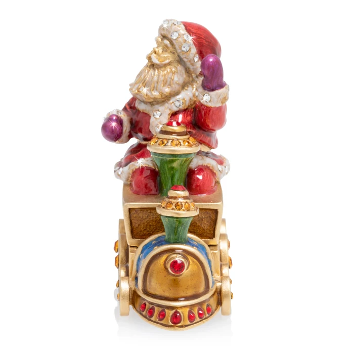Jay Strongwater 2019 Annual Santa Train Box