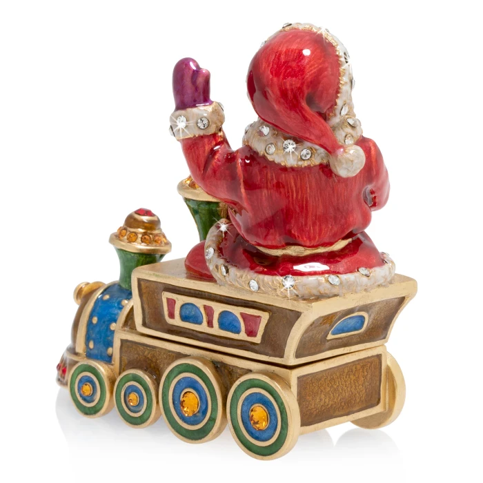 Jay Strongwater 2019 Annual Santa Train Box