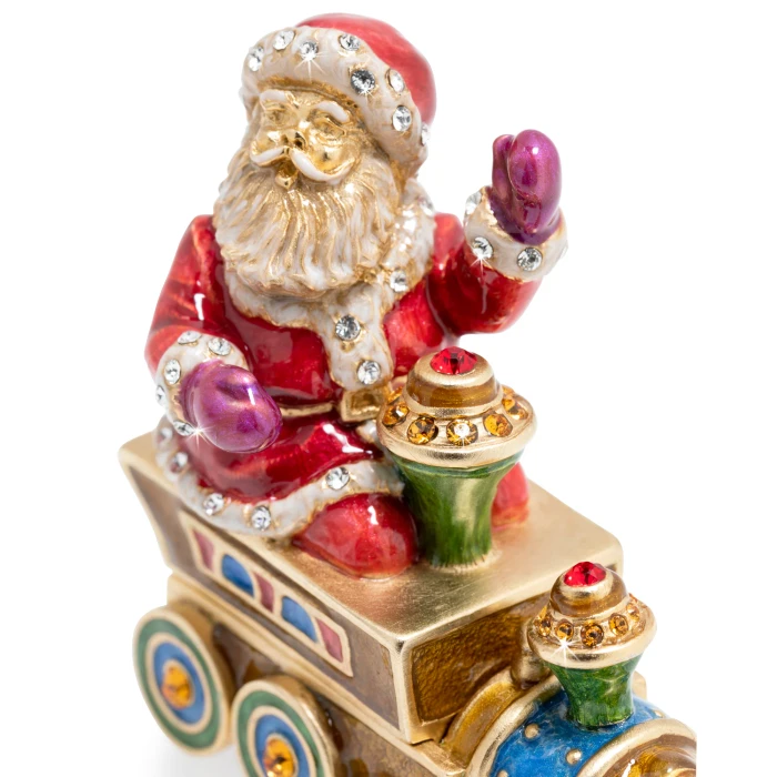 Jay Strongwater 2019 Annual Santa Train Box