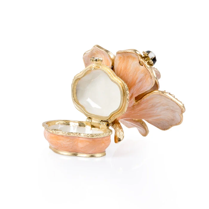 Jay Strongwater Rosalie Rose Box - Boudoir