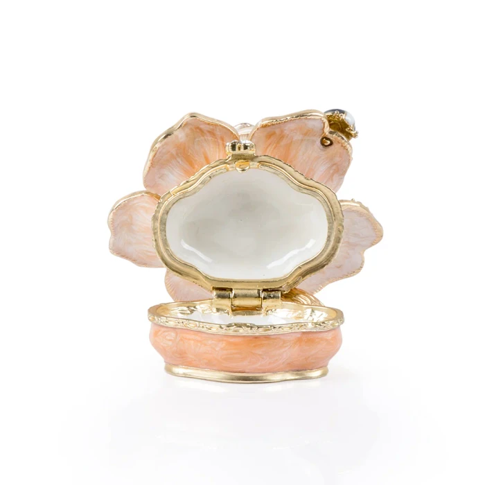 Jay Strongwater Rosalie Rose Box - Boudoir