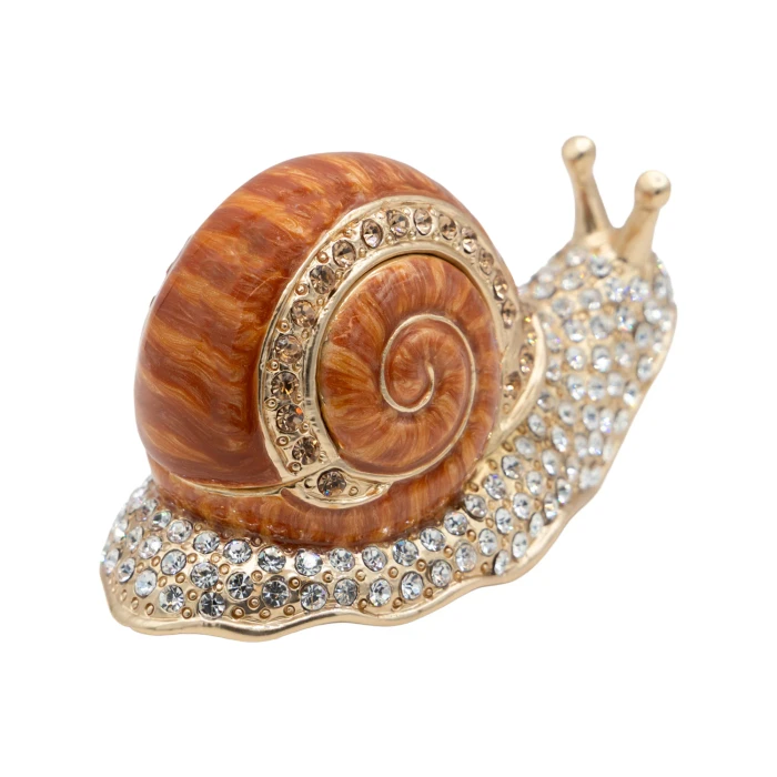 Jay Strongwater Serene Snail Box