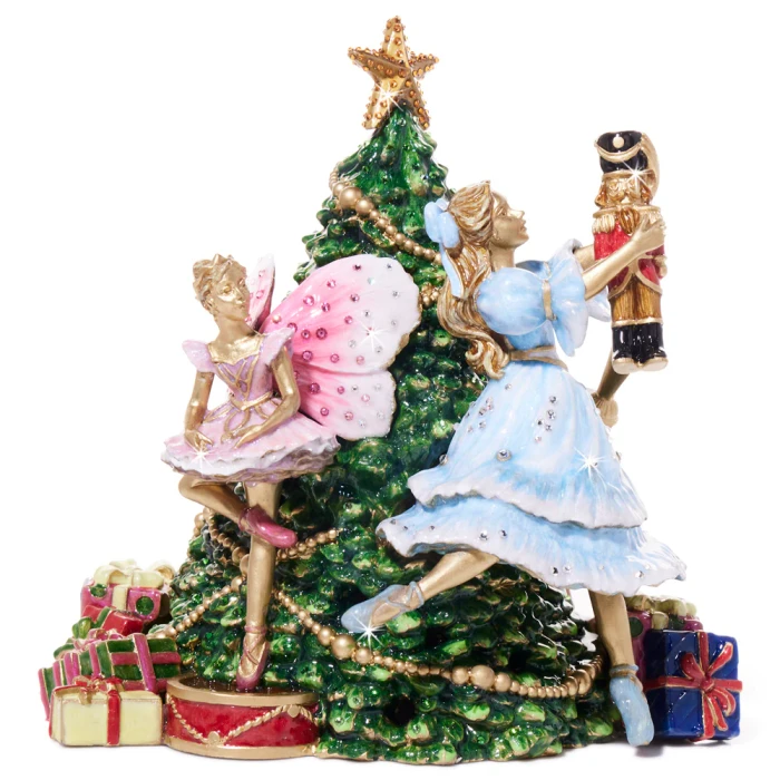 Jay Strongwater Nutcracker Suite Music Box
