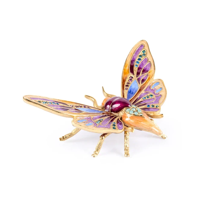 Jay Strongwater Rosey Moth Objet