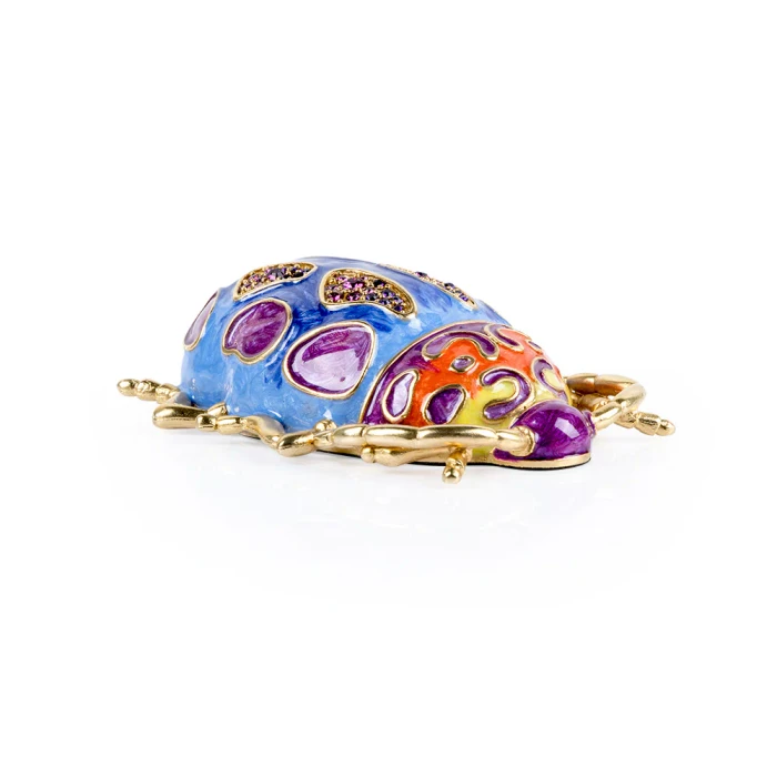 Jay Strongwater Celo Beetle Objet