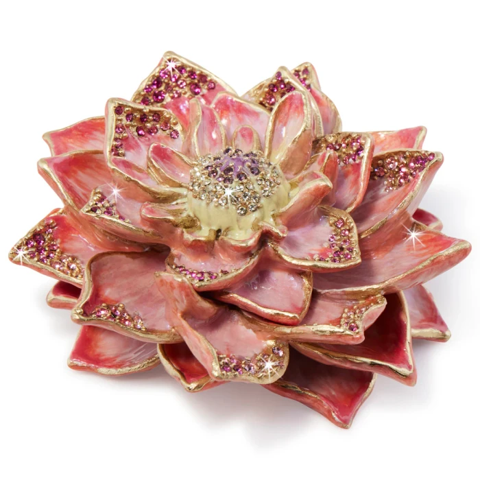 Jay Strongwater Calista Dahlia Bloom Objet
