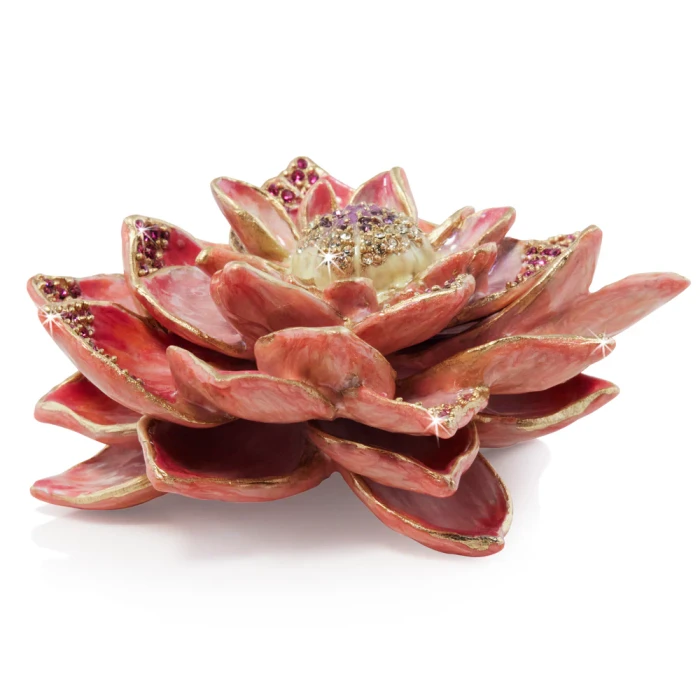 Jay Strongwater Calista Dahlia Bloom Objet