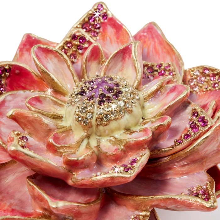 Jay Strongwater Calista Dahlia Bloom Objet