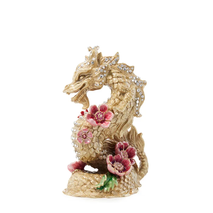 Jay Strongwater JinLong Year of the Dragon Figurine