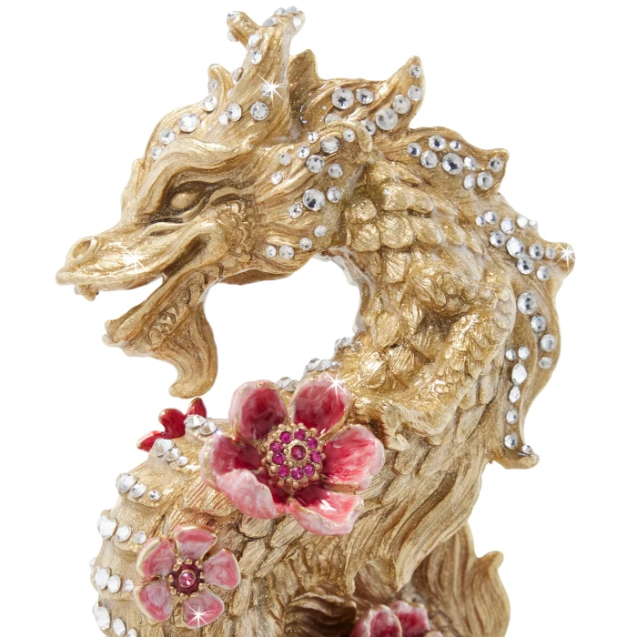 Jay Strongwater JinLong Year of the Dragon Figurine