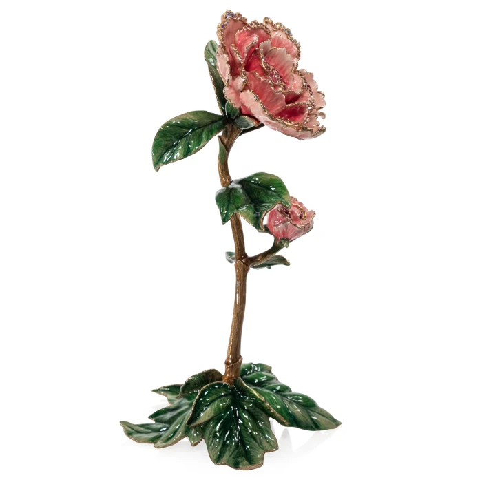 Jay Strongwater Kora Peony Objet