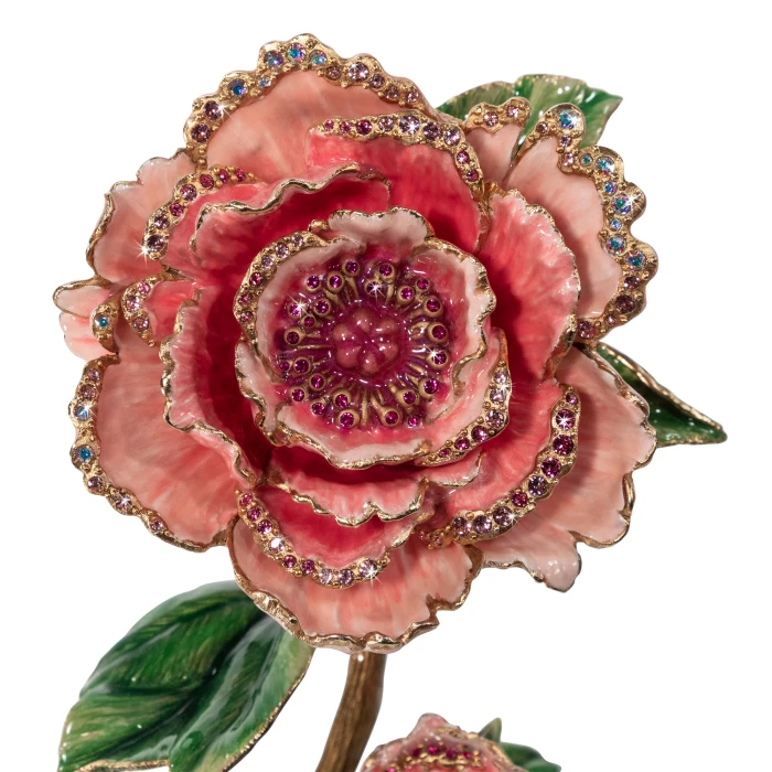 Jay Strongwater Kora Peony Objet
