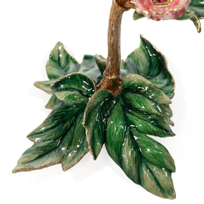 Jay Strongwater Kora Peony Objet