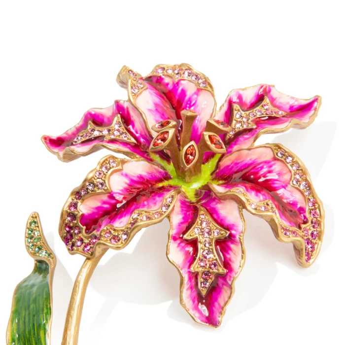 Jay Strongwater Stargazer Lily Objet