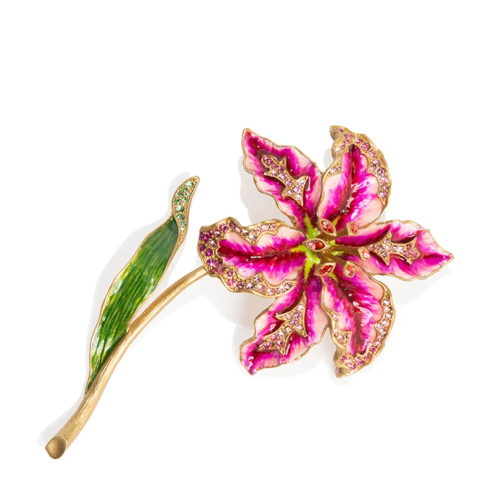 Jay Strongwater Stargazer Lily Objet