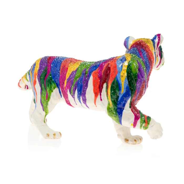 Jay Strongwater Julius Jewel Tiger Figurine - Drip