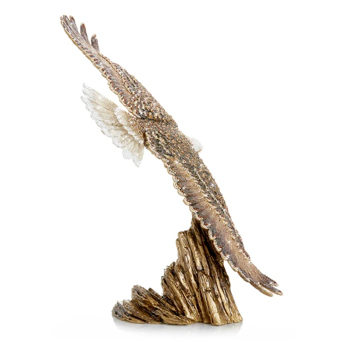 Jay Strongwater Soaring Eagle Figurine - 25th Anniversary