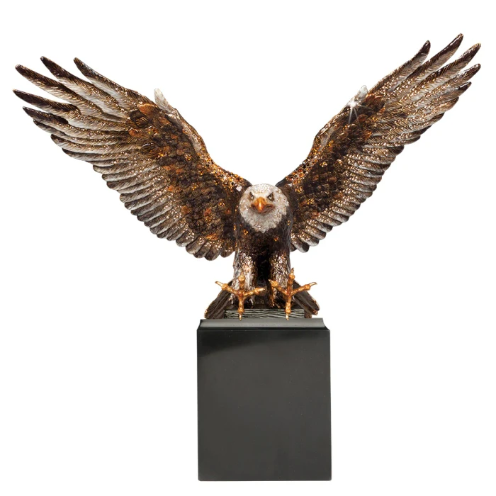 Jay Strongwater Washington Grand Eagle Figurine - Limited Edition