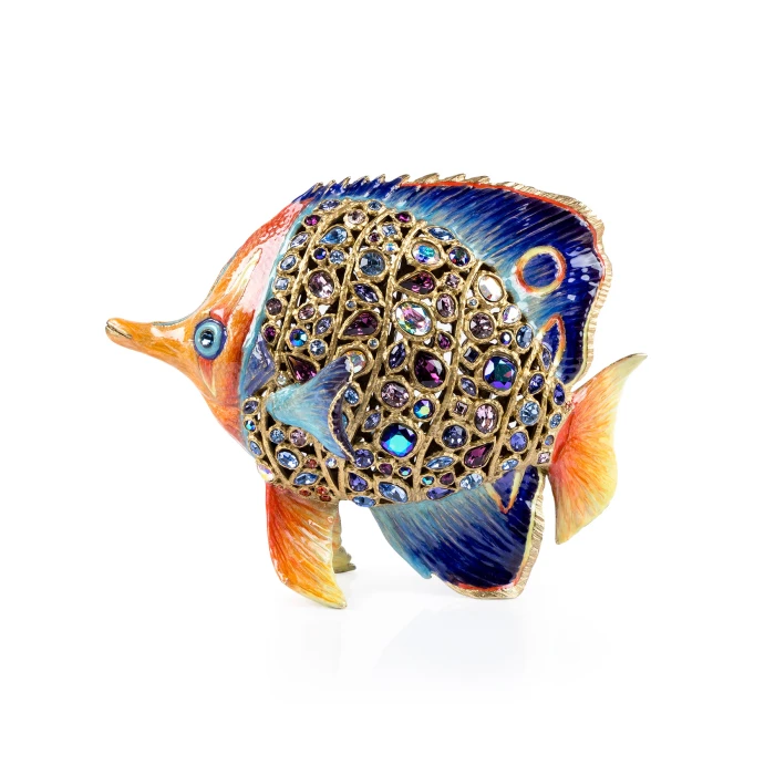 Jay Strongwater Westin Butterfly Fish Figurine