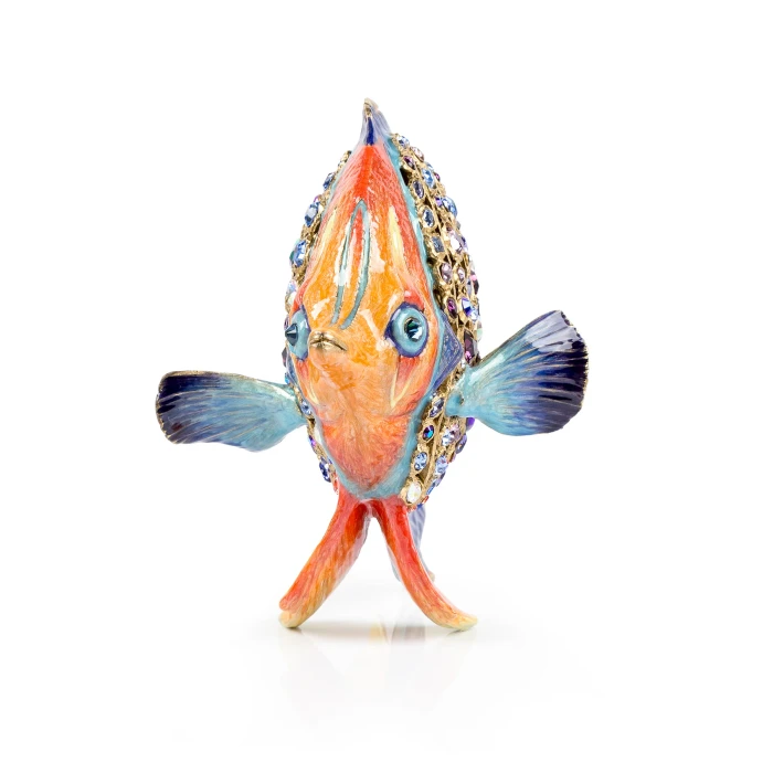 Jay Strongwater Westin Butterfly Fish Figurine