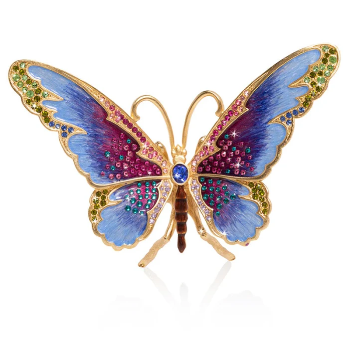 Jay Strongwater Puccini Large Butterfly Objet