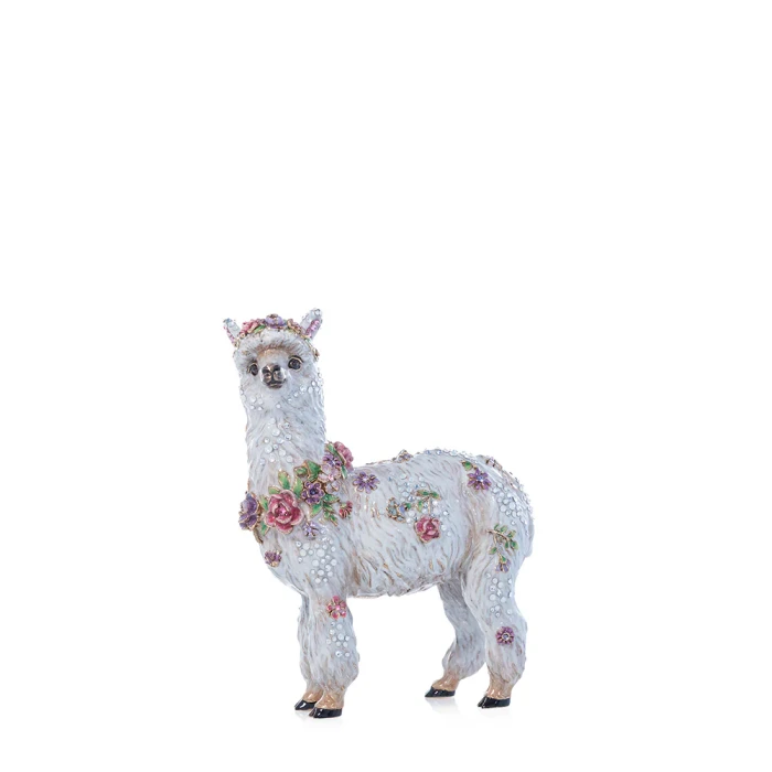 Jay Strongwater Ellison Flowery Llama