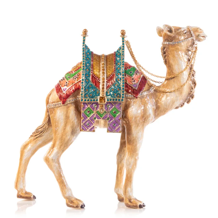 Jay Strongwater Alex Camel Figurine