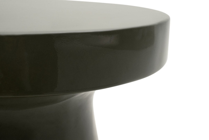 Essentials For Living Tack Accent Table in Olive Polished Concrete