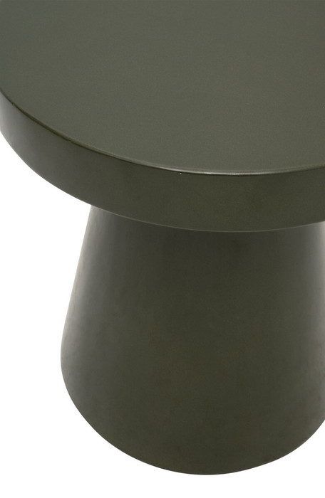 Essentials For Living Tack Accent Table in Olive Polished Concrete