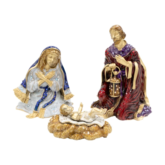 Jay Strongwater Holy Family Nativity Set