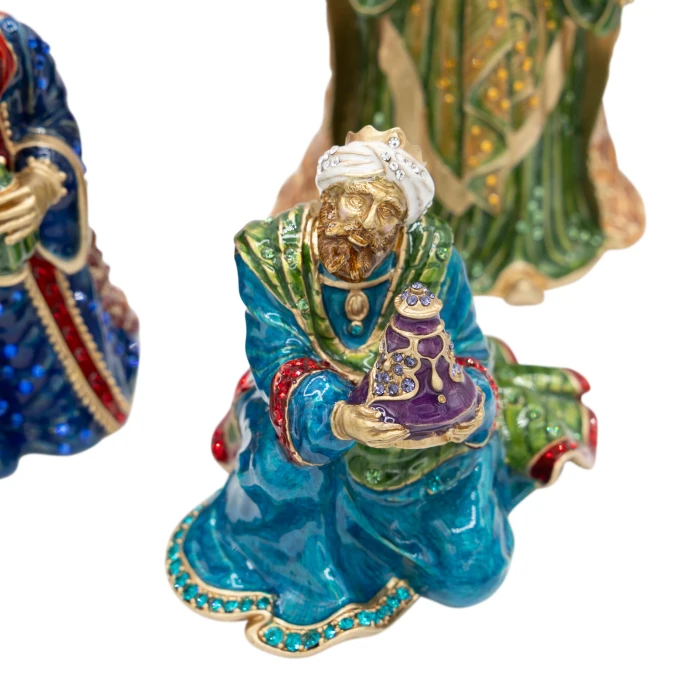 Jay Strongwater Three Wise Men Nativity Figurines