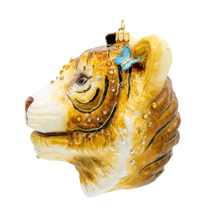 Jay Strongwater Crowned Ember Ornament