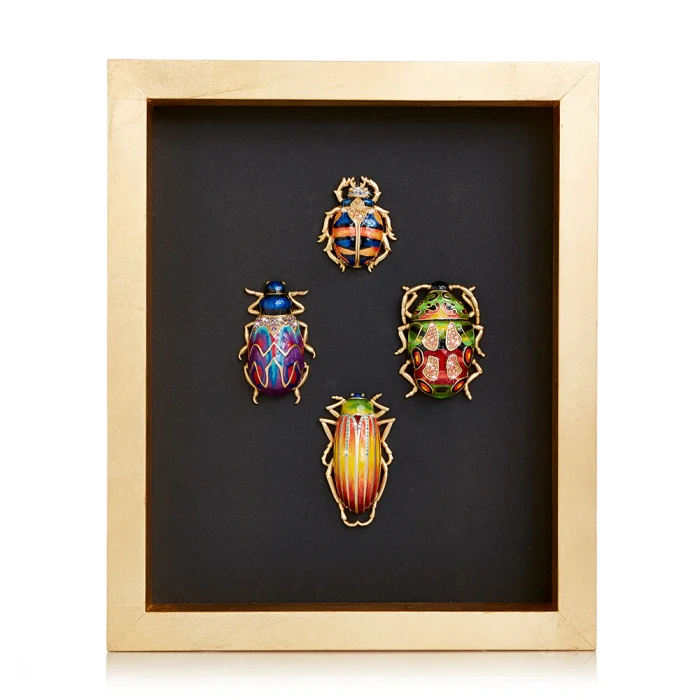 Jay Strongwater William Beetle Wall Art