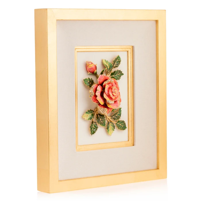 Jay Strongwater Sibylla Rose Wall Art